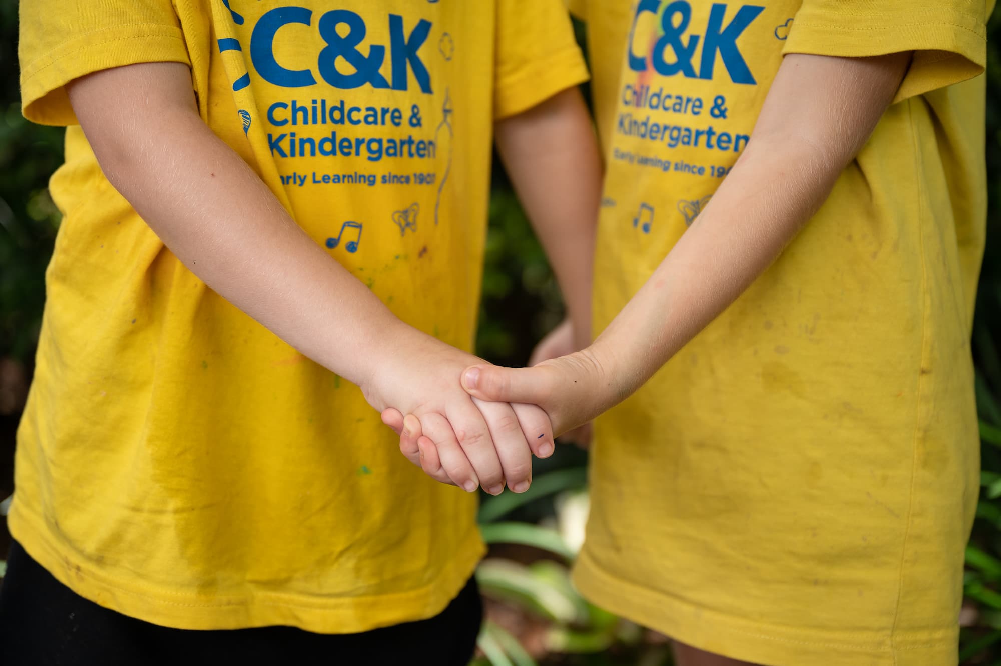 C&K - Children holding hands